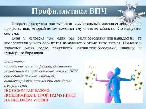 Профилактика ВПЧ