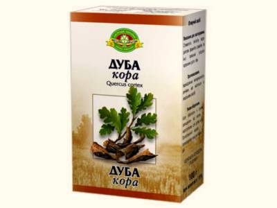 Аптечная кора дуба