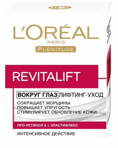 Лифтинг-уход вокруг глаз L'Oreal Revitalift