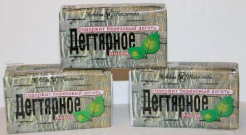 Дегтярное мыло