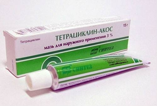 Мазь тетрациклин